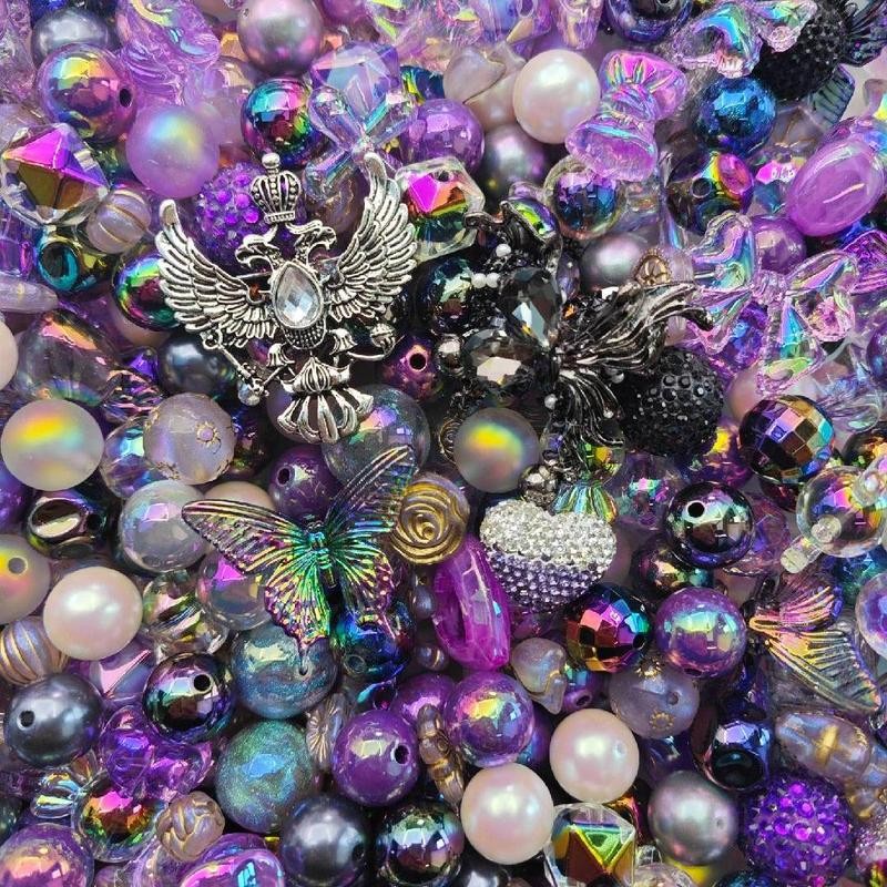 Acrylic Beads Mix(16mm)-Beading making-Bead Assortmens-DIY:_School Days_150ml