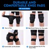 PLIKSUVER Knee Pads for Work, 20MM Thick Sponge Gardening Knee
