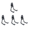 Operitacx 4pcs Bike Hooks for Garage, Heavy Duty Wall Mounted
