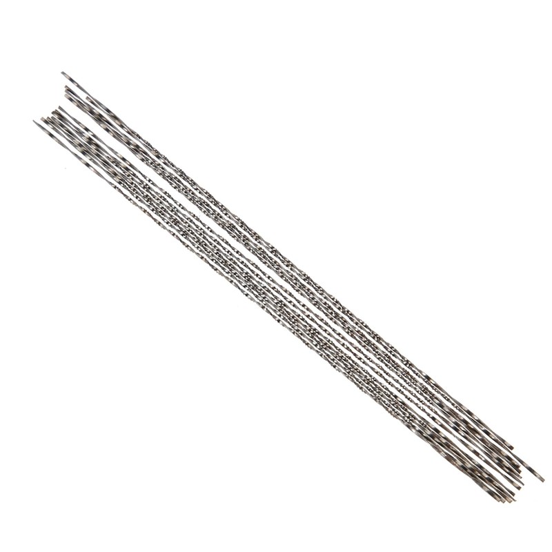 Luatoxry Scroll Saw Blades, 12Pcs Coping Saw Blades, Carbon Steel