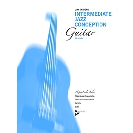 Intermediate Jazz Conception for Guitar - guitar - method with CD - [Language: English & German] - (ADV 14786)