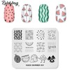Rolabling Nail Stamping Plate Summer Theme Cute Stamp Plate for