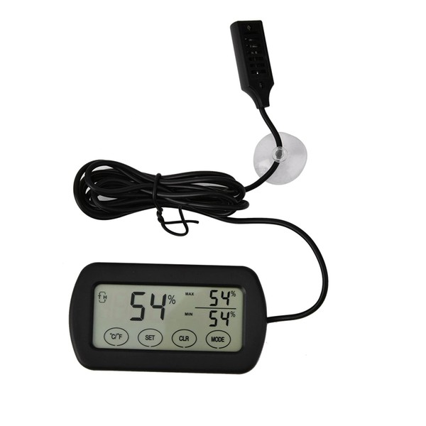 Termómetro Higrómetro Medidor de monitor, alarma automática Incubadora de huevos