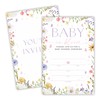 Ebned 4"X6" Baby In Bloom Baby Shower Invitation Cards –