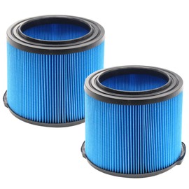 2 Pack Replacement for VF3500 Ridgid Shop Vac Filters 4 Gallon, 3-Layer Wet/Dry Filters Compatible with Ridgid 3-4.5 Gallon Vacuum Cleaner