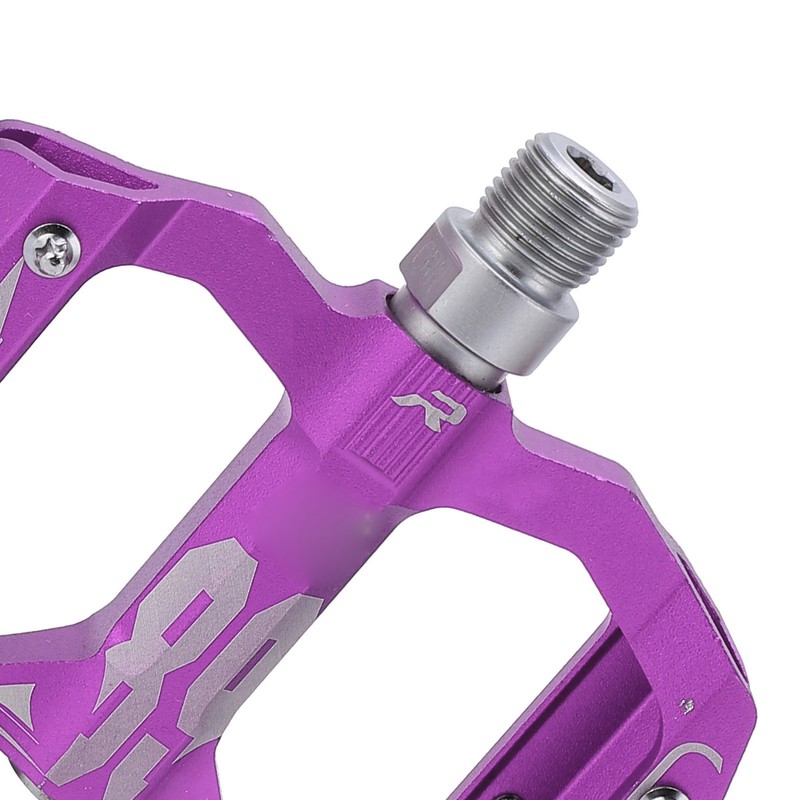 Enlee 2pcs Mountain Bike Pedals NonSlip DU Bearing Lightweight Bicycle