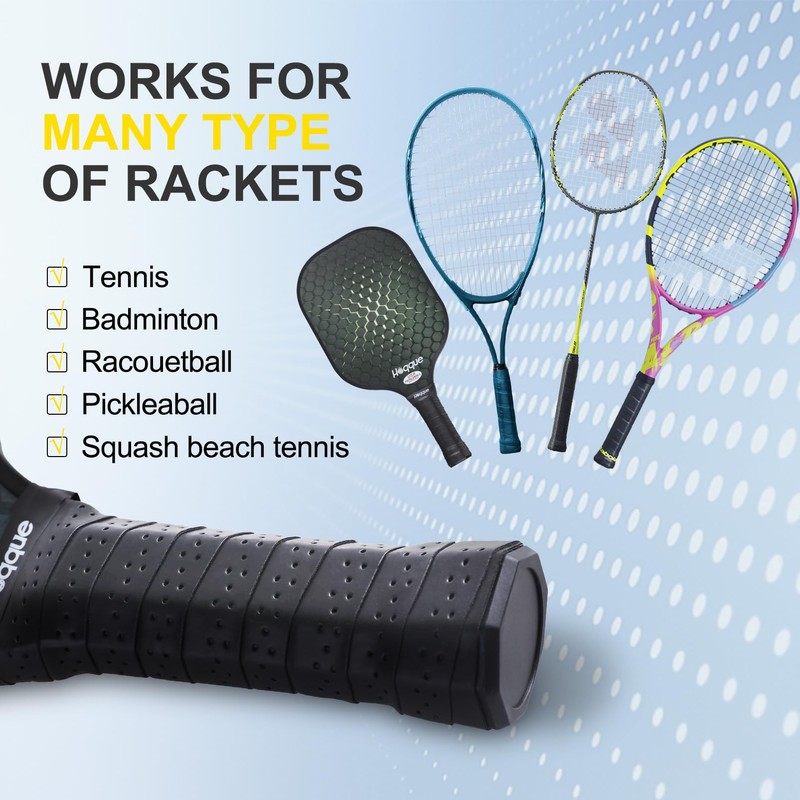 6 Packs Pickleball Paddle Grip Tape Tennis Badminton Racket Overgrip