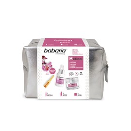 Babaria Retinol Serum Gift Set - 100% Vegan, Silver, magenta