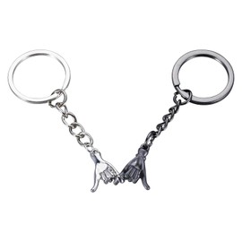 Pinky Promise Gift Couples Matching Gifts for Boyfriend Girlfriend Best Friend Anniversary for Him Her Husband Wife Matching Keychains for Couples Valentines Birthday Stocking Stuffers for Adults Men