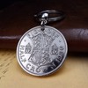 A Silver Dream 1950 Half Crown Coin Keyring