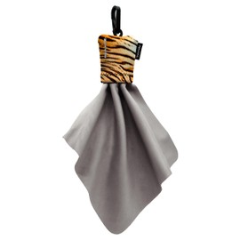 Microfiber Cloth Screen Cleaner Premium Ultra Soft - Multi-Purpose 6x6 Tiger SPUDZ for Glasses, Camera Lens, Electronics, Phone, TV, Tablet