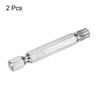 sourcing map 2pcs T35 Security Torx Bit 1/4" Hex Shank