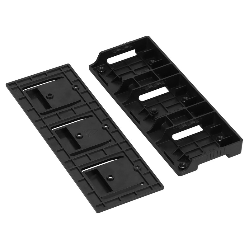 Power Tool Battery Holder Set 3 Hole Mount Ready Dock