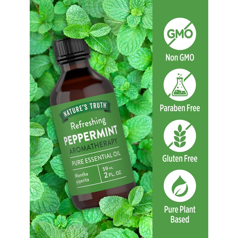 Nature's Truth Essential Oil, Peppermint, 2 Fl Oz