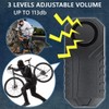 Japard Loudest 113dB Bike Alarm with Remote, Wireless Anti-Theft Vibration