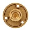 Boat Drain Plug 2 Inch With Brass Plug Oval Marine