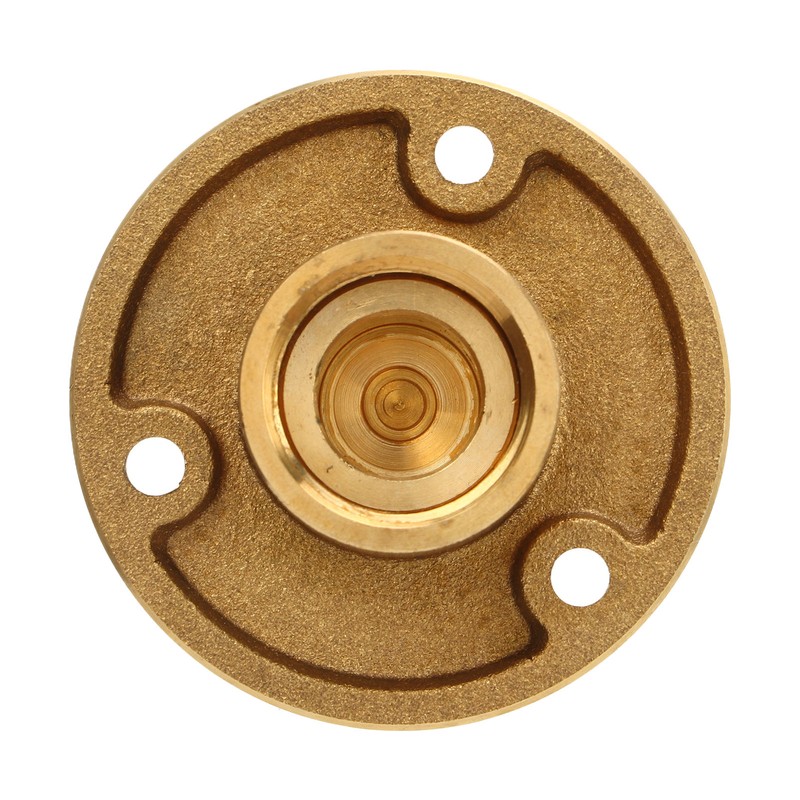 Boat Drain Plug 2 Inch With Brass Plug Oval Marine