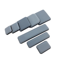 4 Stück Teflongleiter selbstklebend verschiende Größen auswählbar (50x50 mm) PTFE Gleiter Möbelgleiter