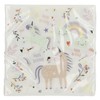 Folat 68349 Napkins Unicorns & Rainbows 33 x 33 cm
