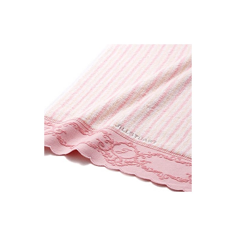 JILLSTUART 58-3189300 Elegance Fleur, Towel Gift, Pink, Bath Towel, Approx.