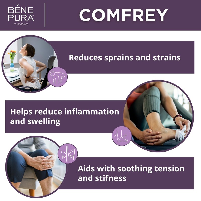 BenePura Comfrey Ointment, Natural Ointment for Joints, Stiffness and Swelling,
