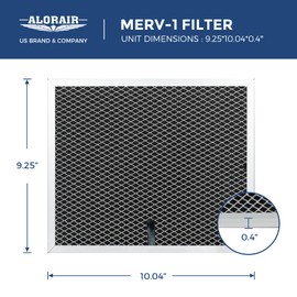 ALORAIR MERV-1 Filter Replacement Set for Crawl Spaces Dehumidifiers Sentinel HD55P, 4 Pack