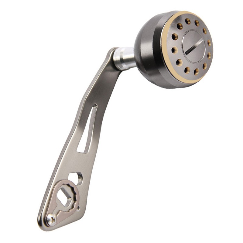Baitcasting Reel Handle 32mm/1.26in Ergonomic Metal Fishing Reel Handle for