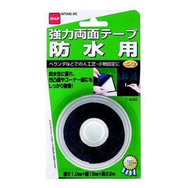 Nitoms T4000 Strong Double Sided Tape for Waterproof, 0.6 inches (15 mm) x 6.6 ft (2 m)