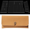 RIVEENY Acrylic Leather Patterns Templates Leather Templates Acrylic for Women's