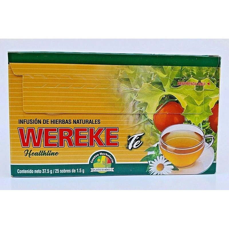 Platimex 2 Boxes TE DE WEREKE Tea 50 bags 1.5