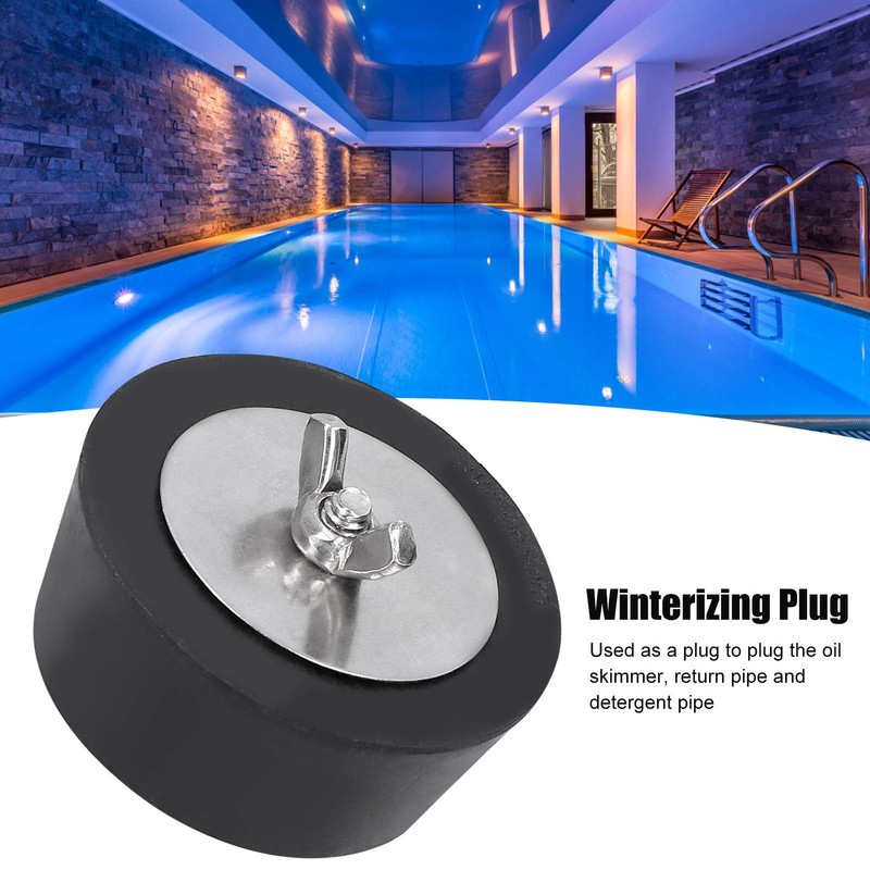 Pool Winterizing Plug, 63mm/2.5in Rubber Winter Expansion Plugs Winter Plug