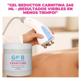 Gel Reductivo De Carnitina Ozonizado - Gob - 240 Ml