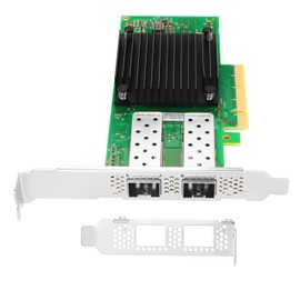 Vogzone 25GbE NIC Card for Mellanox MCX512A-ACAT, PCIe 3.0 x8 25Gb Ethernet NIC with Mellanox ConnectX-5 En Chipset, Dual SFP28 Network Card Support RDMA