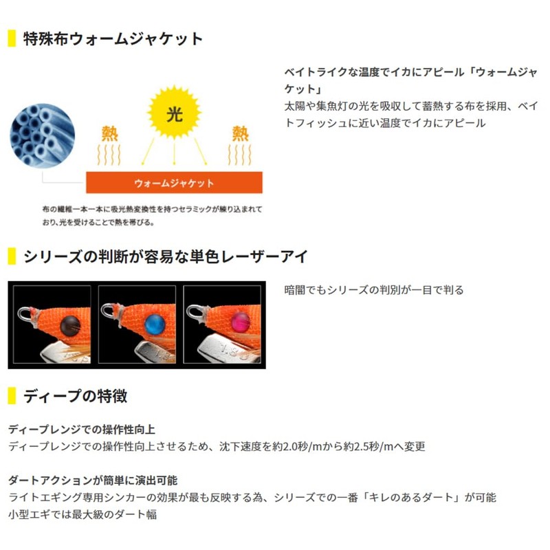 Yamaria YAMASHITA NAORY Range D (DEEP) No. 1.8 Z017 Gunkan
