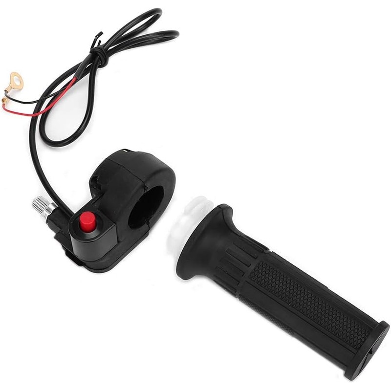 CoCocina Throttle Grip Assembly with Kill Switch, Black Handlebar Control