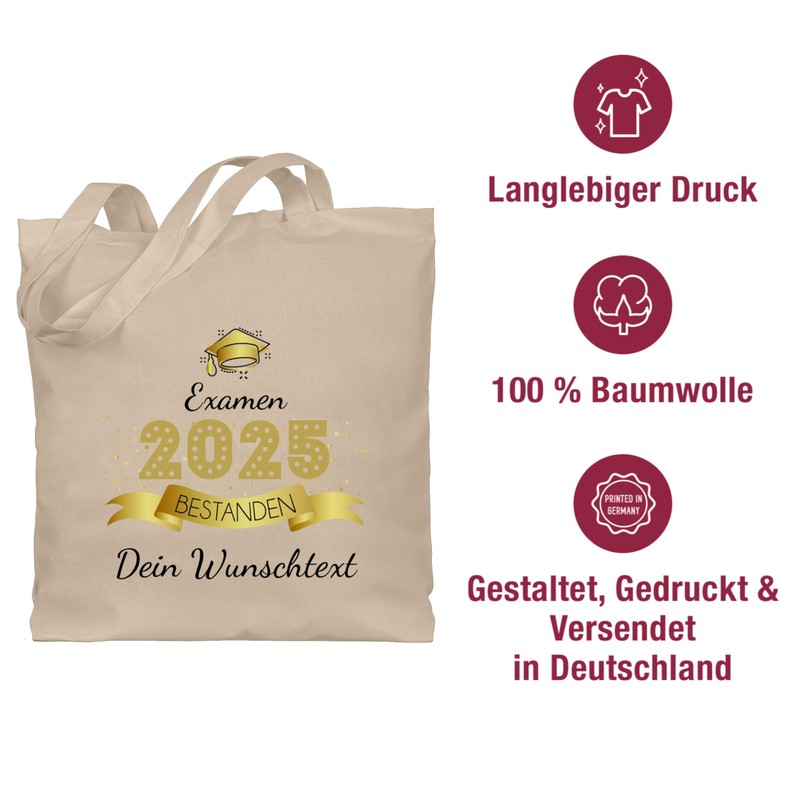 Geschenk mit Namen personalisiert by Shirtracer - Cotton Bag -