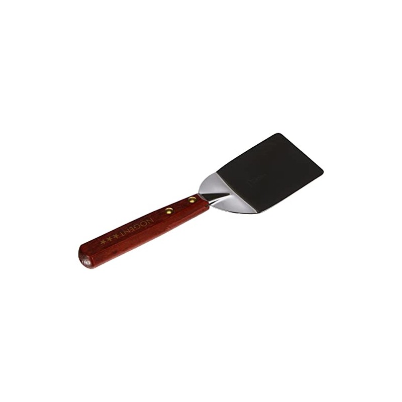 Nogent 1710 Food Turner Small Stainless Steel with Wooden Handle