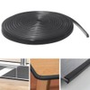 WZERHO Rubber Edging Strip - Black Plastic Trim Seal Grommet