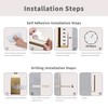 Paper Towel Holder Under Cabinet, OBODING, Self Adhesive or Drilling,