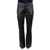 Milwaukee Leather Women's Premium Leather Classic Casual Motorcycle Rider Pants