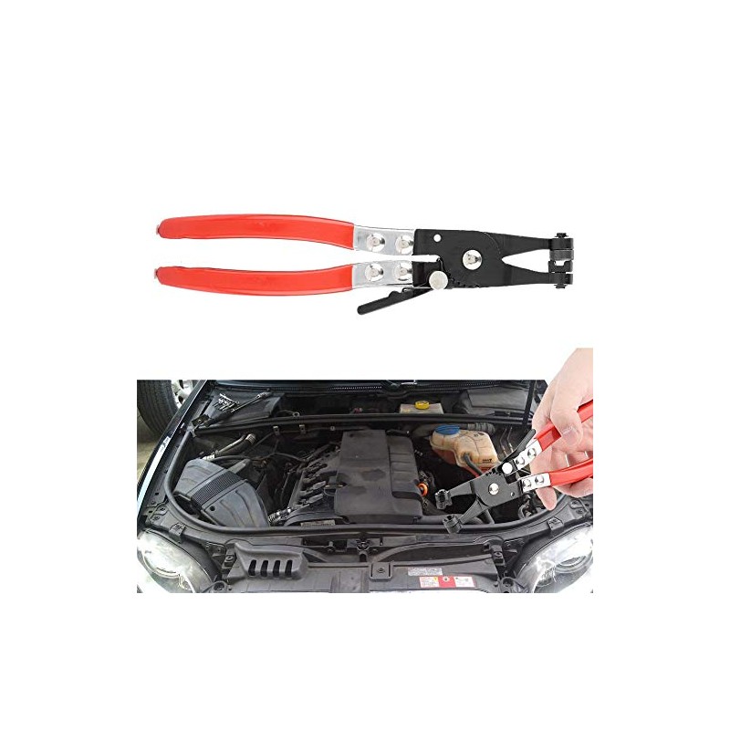 Alicates para Manguera de Cuello Flexible, Herramienta de Reparación Automotriz,