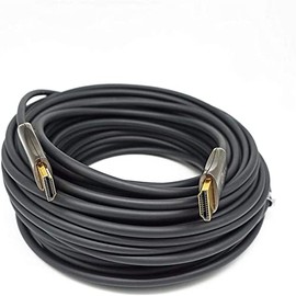 DTECH 15m Extra Long Fiber Optic HDMI Cable Supports 4K 60Hz at 18Gbps Ultra Slim High Speed 50 Feet