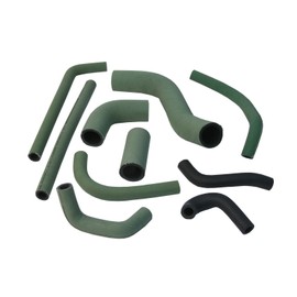 URO Parts HK39G Cooling Hose Kit 10 pcs, Original Green Wrapped Color, 10 piece Kit