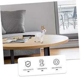 ORFOFE 2pcs Plush Animal Dolls Adorable Stuffed Decorations for Home Desktop and Soft Plush with Gentle Touch for All Ages