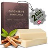 larum sports Solid Shower Soap Men Sandalwood, Solid Shower Gel,