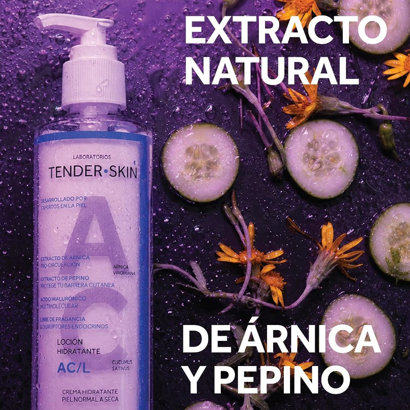 Loción Hidratante Tenderskin AC 250 ml – Barrera Cutánea y
