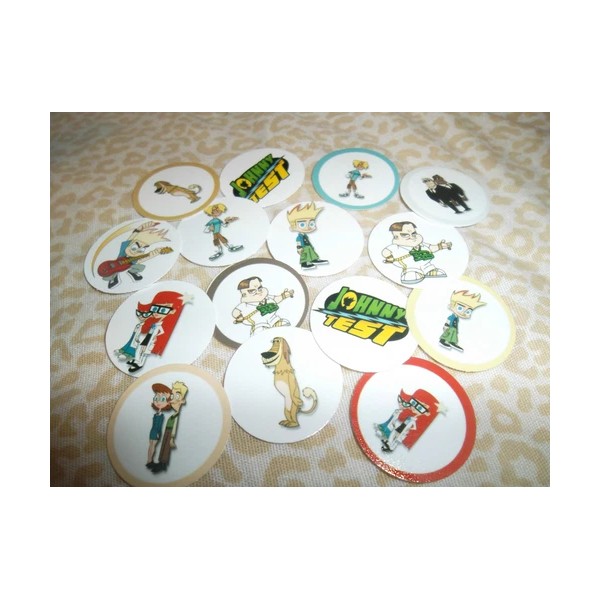 Unbranded NEW ONE INCH PRE CUT JOHNNY TEST 30 IMAGES