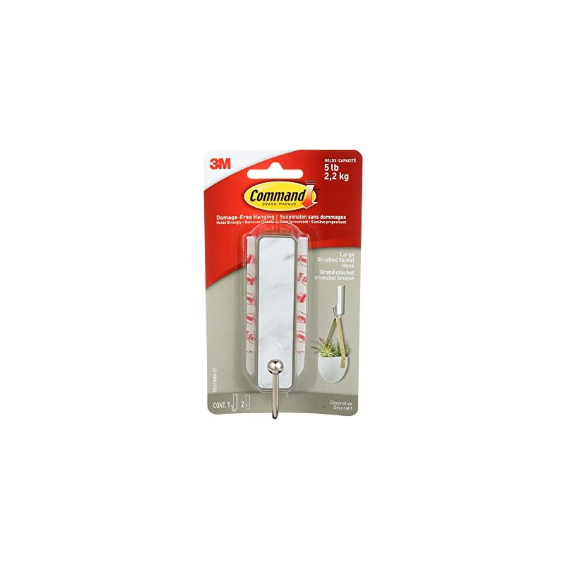 Utility Hook,Adhesive Back Fastening