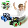 Moocuca Pack of 2 Monster Truck, Friction-Operated Pull Back Toy