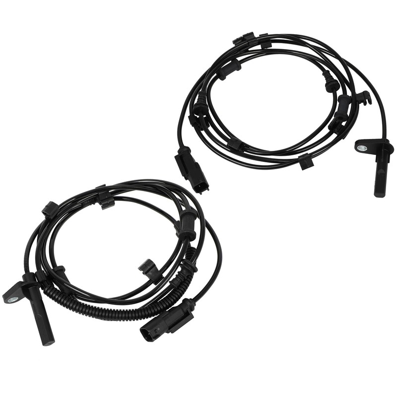 OCPTY 2-PC Set Rear ABS Wheel Speed Sensors Compatible for